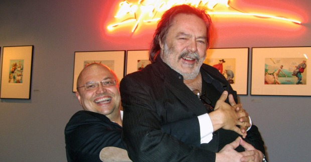Gottfried Gusenbauer und Manfred Deix