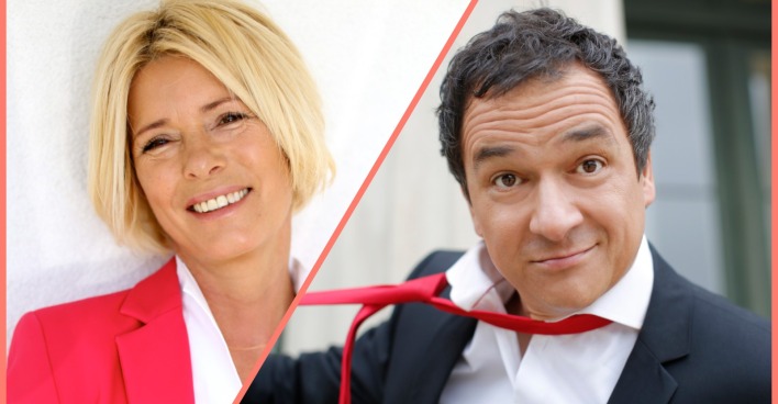 Powerfrau Edith Reitzl und Comedian Stephan Bauer | Credit: Christina Kostner, Frank Soens