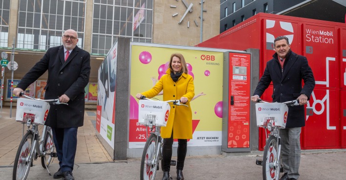 Neue WienMobil-Station am Westbahnhof