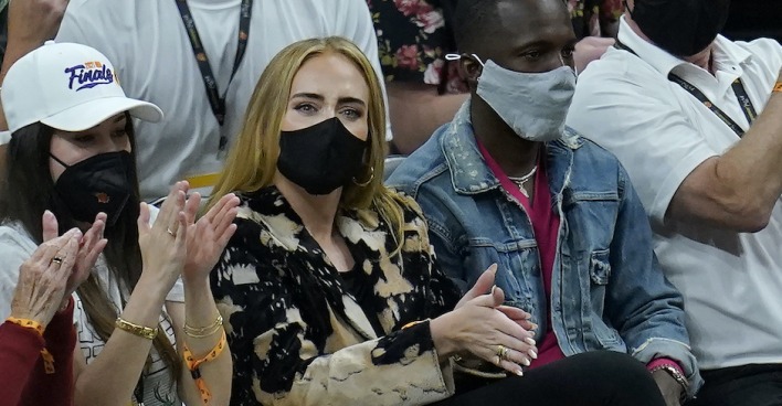 Adele und Rich Paul
