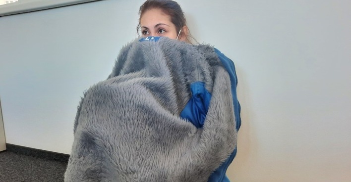 Warm anziehen!