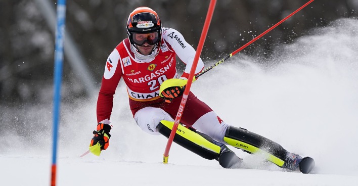 ÖSV-Slalom-Ass Michael Matt auf der Piste