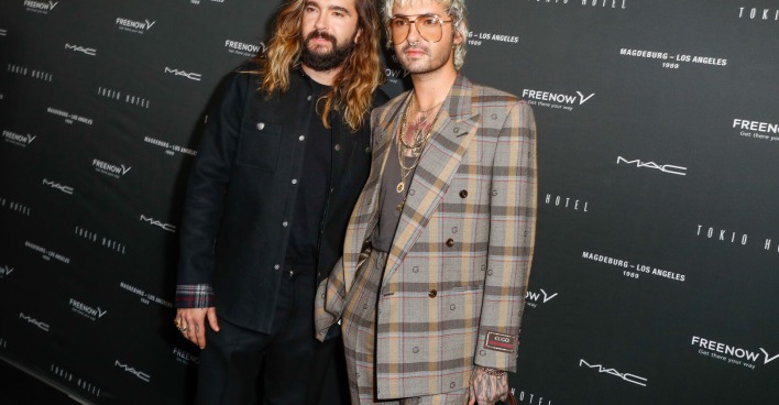 Tom und Bill Kaulitz am Roten Teppich