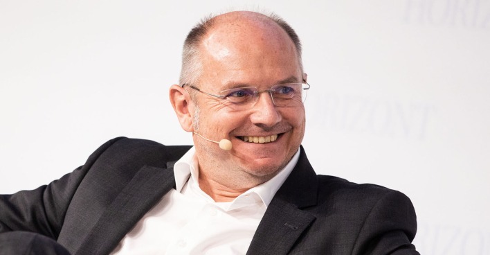 erdinand Wegscheider (ServusTV) im Rahmen einer Diskussion bei den österreichischen Medientagen 2019.