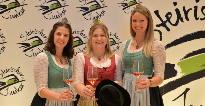 Die steirischen Weinhoheiten.
