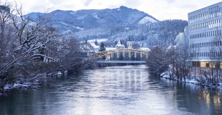 Die Mur in der Steiermark