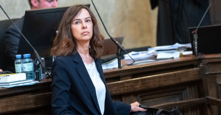 Sophie Karmasin vor Gericht im Mai 2023