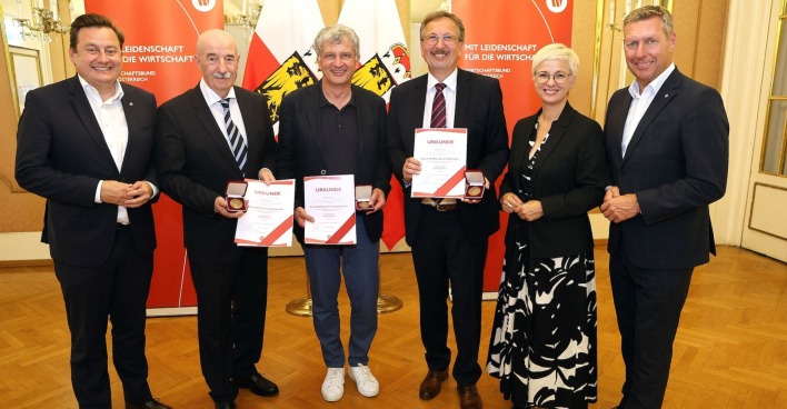 Verleihung Julius-Raab-Ehrenmedaillen