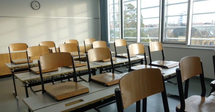 Leeres Klassenzimmer