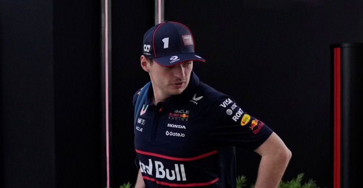 Max Verstappen in Bahrain