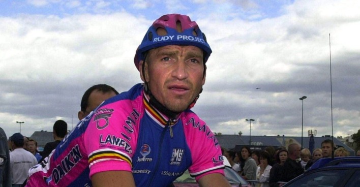 Ludo Dierckxsens auf dem Fahrrad