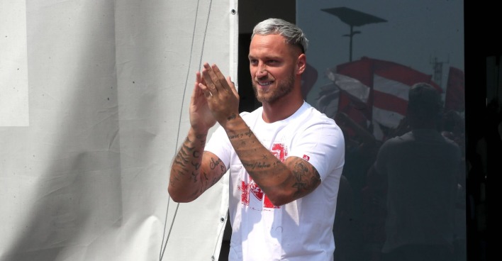 Roter Stern zieht ohne den verletzten Arnautovic ins CL-Play-off ein.