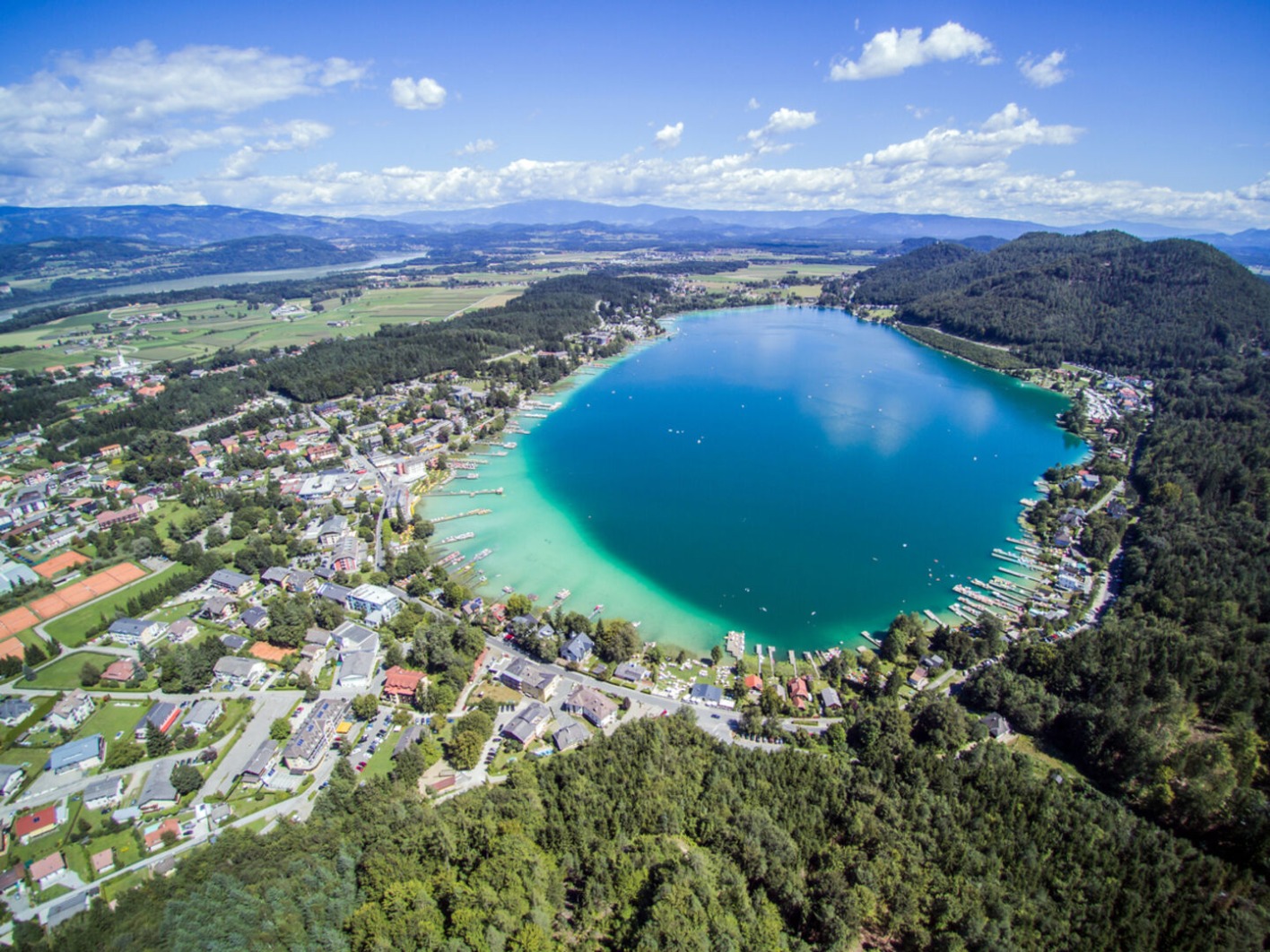 Himmel über dem Klopeiner See