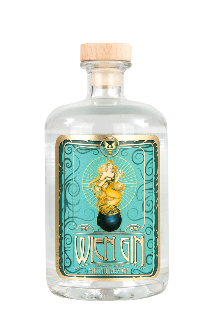 Eine Flasche Wien Gin