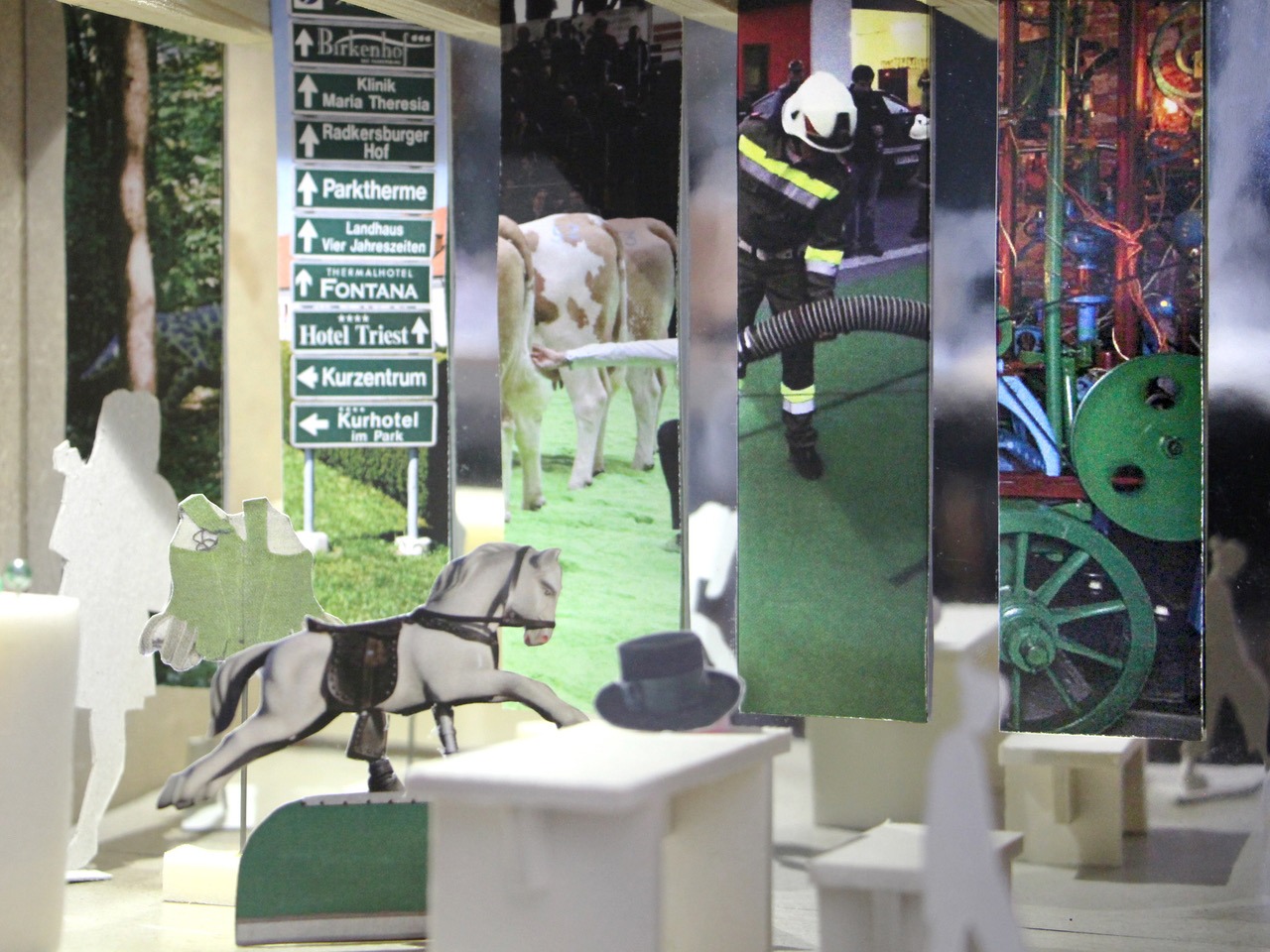 Ausstellung über die Farbe Grün