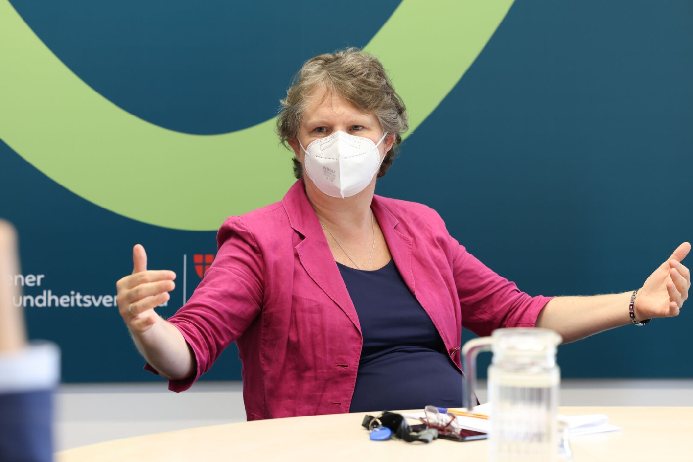 Ursula Karnthaler im Gespräch | Credit: Katharina Schiffl