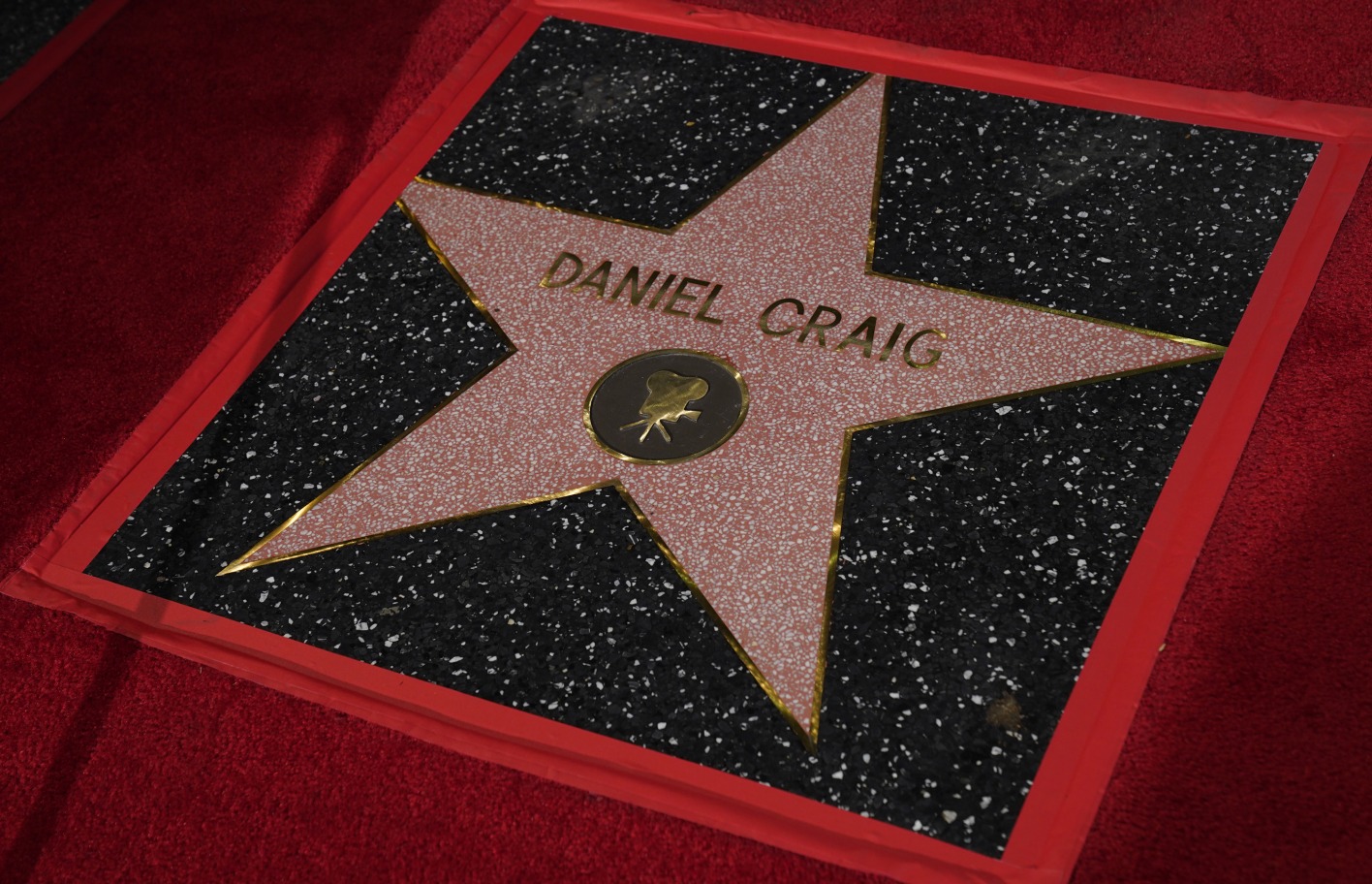 Der Stern von Daniel Craig am Walk of Fame