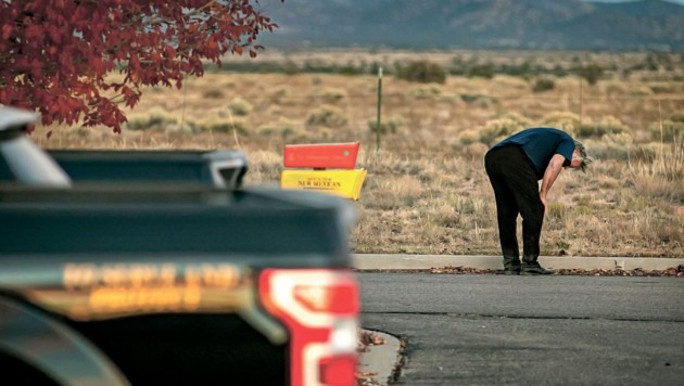 Hysterischer Alec Baldwin nach dem Unfall