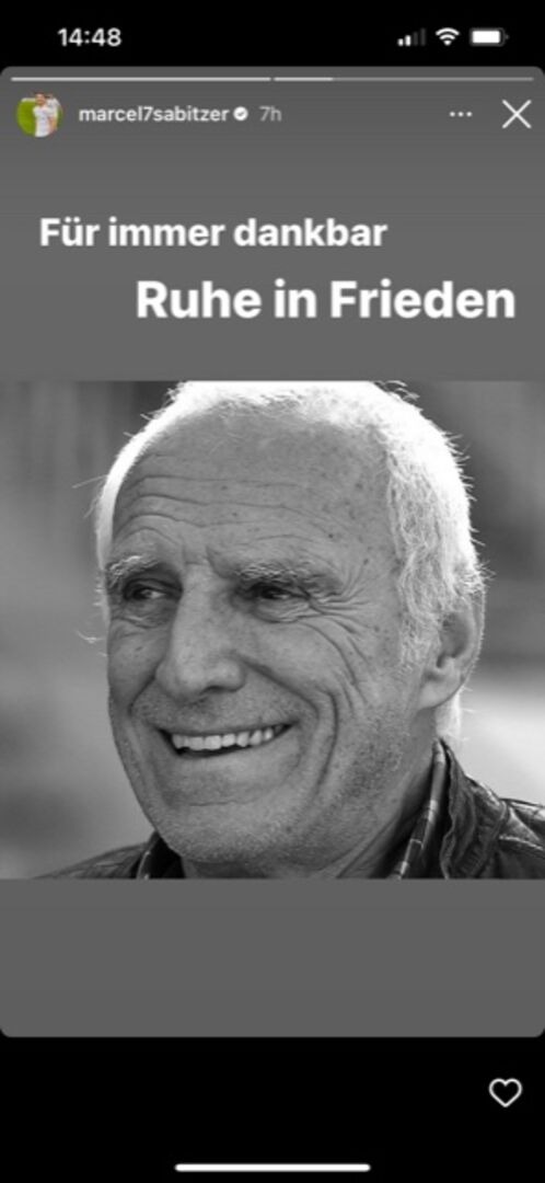 Statement Marcel Sabitzer zum Tod von Didi Mateschitz