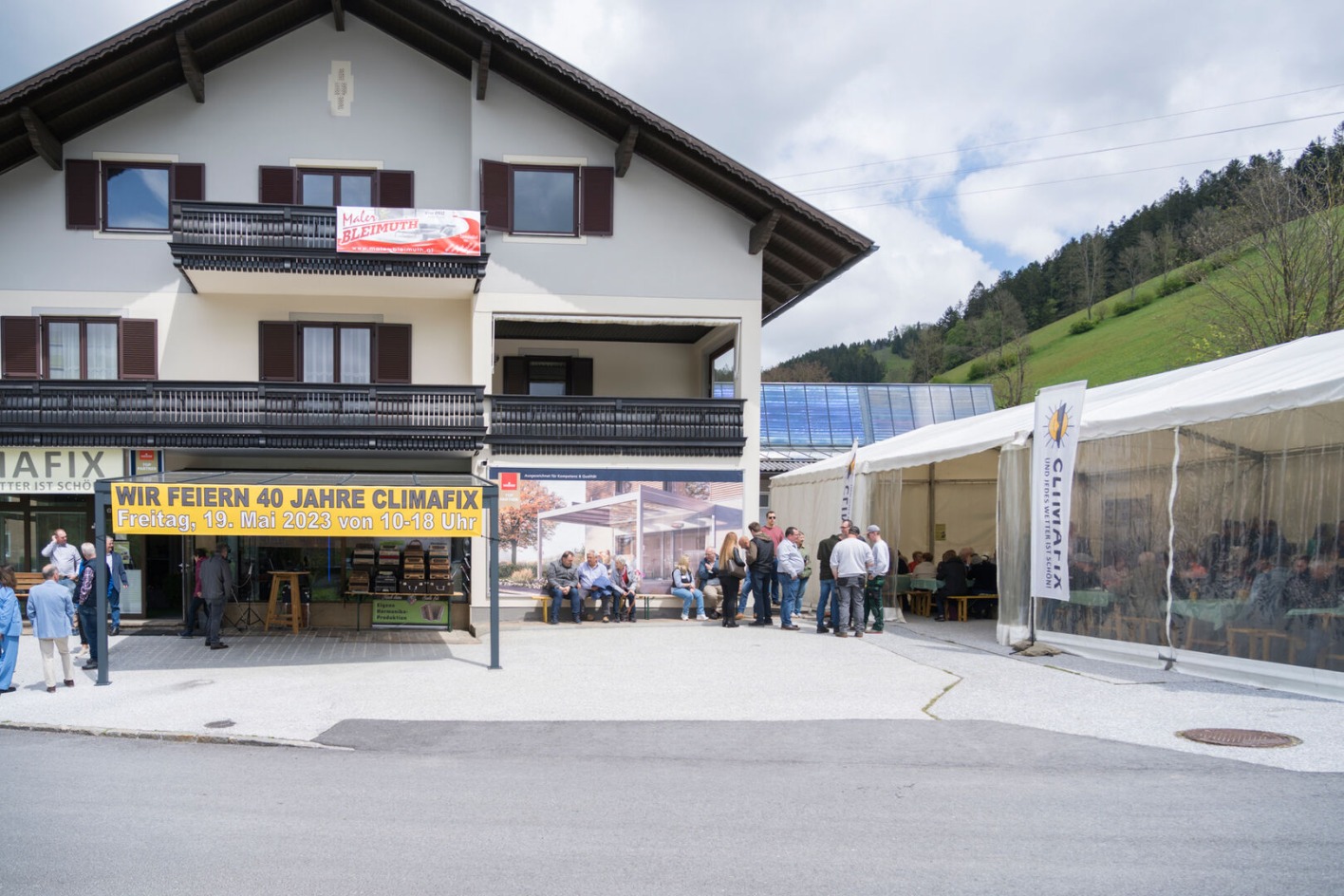 Frontansicht der Firma Climafix