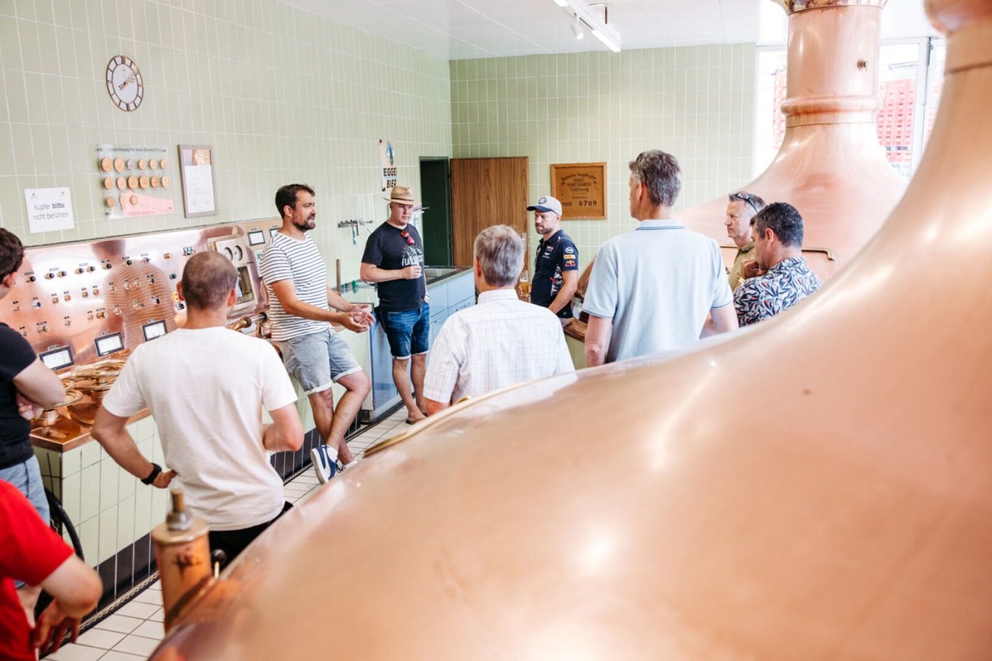 Bei Rundgängen durch die Brauereien konnten alle mehr über die Vorarlberger Bierkultur, das Brauhandwerk und die typischen heimischen Biere lernen.