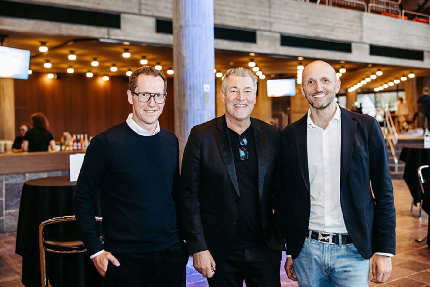 Martin Dechant (IKP Vorarlberg), Günther Plaikner (Intercoiffeur Plaickner), Andreas Gapp (Kleinwalsertaler Bergbahnen) (v. li.)