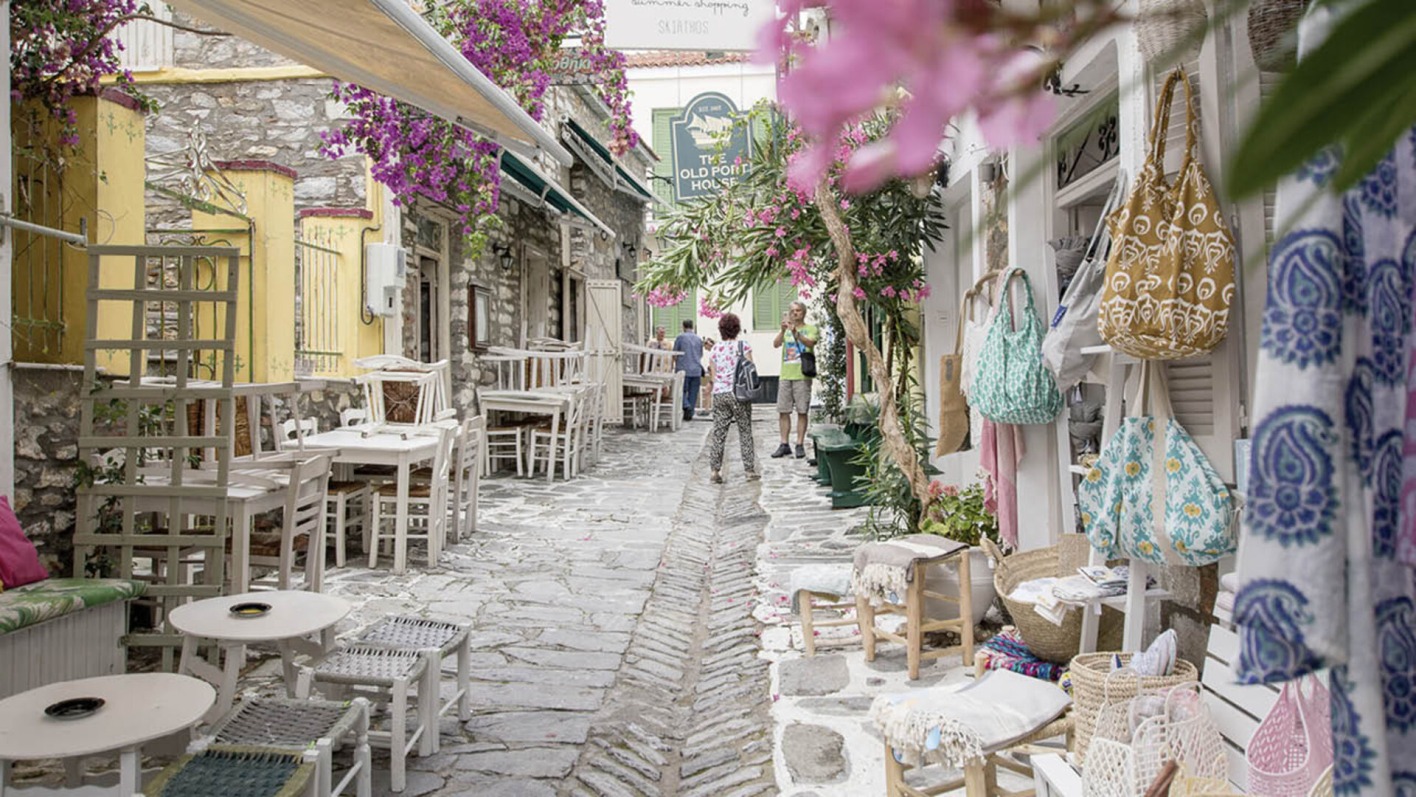 Skiathos Stadt