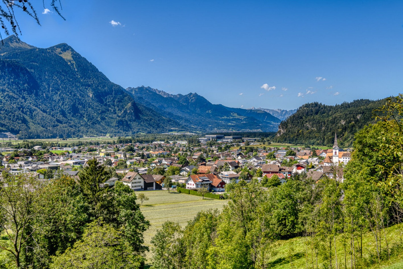 Sommerabende in Nüziders.
