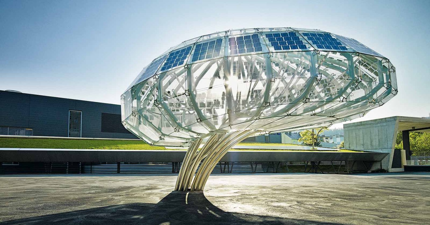 Das „Brain“ auf dem Gelände der AVL List GmbH in Graz
