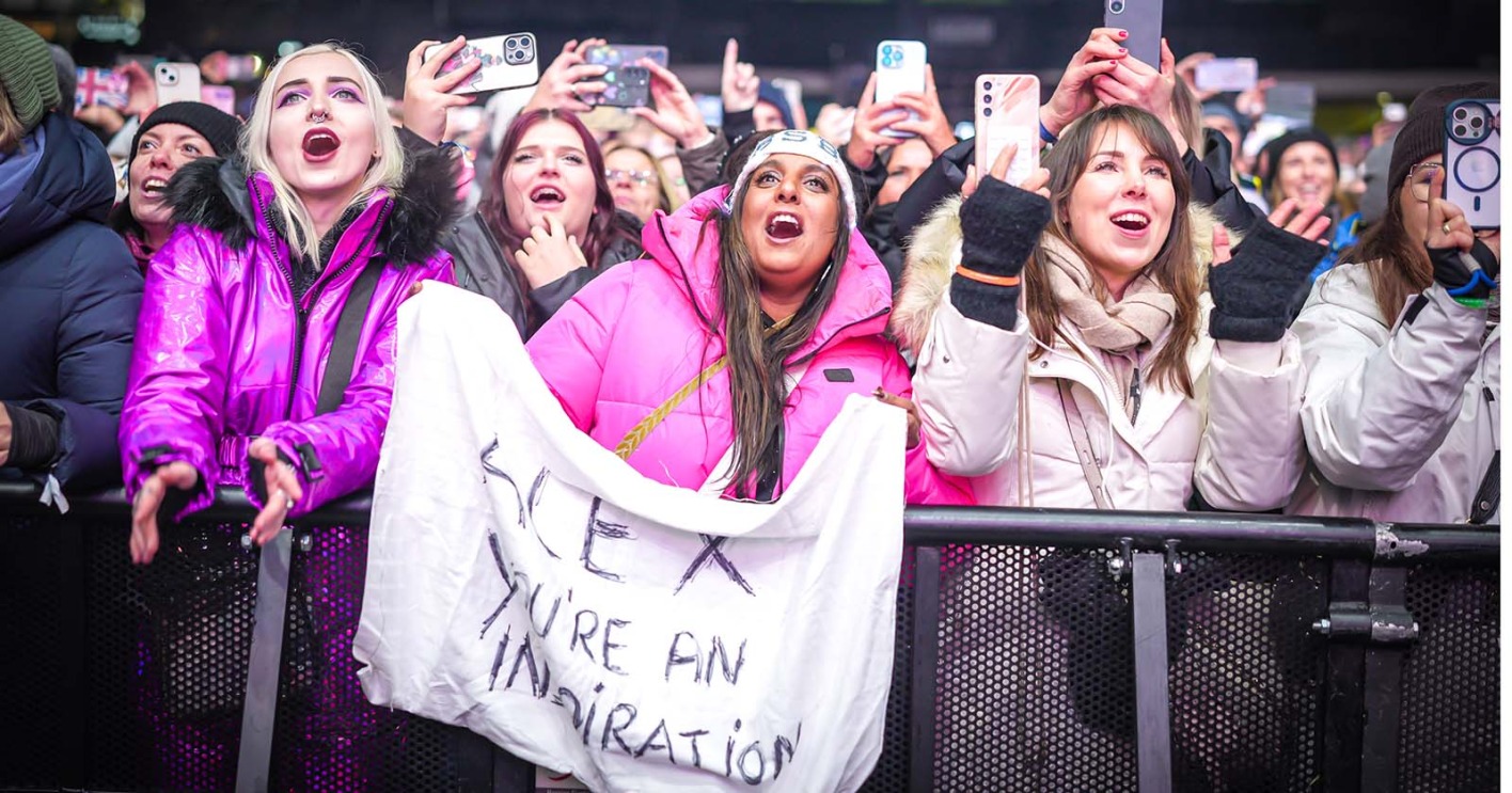 Fans beim Ski-Opening Schladming