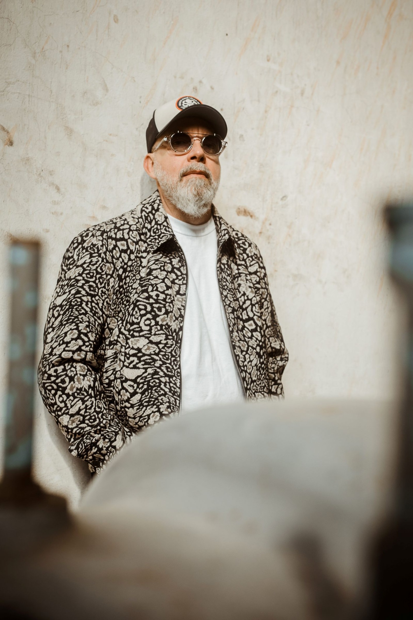 Rainer Candido mit Sonnenbrille und Kappe.