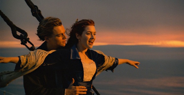 Legendäre Szene in „Titanic“.
