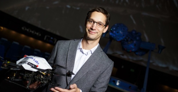Stephan Weiss' hat die Drohnennavigation mitentwickelt