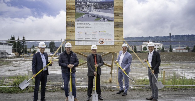Starschuss für die Sto-Baustelle in Villach