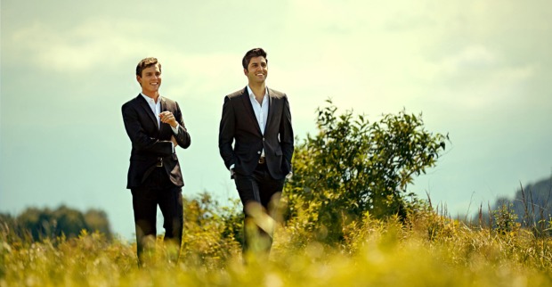 Aaron Pilsan und Kian Soltani