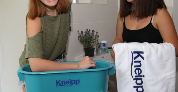 Kneippen ist auch was für junge Menschen | Credit: smartkneipper Österreich