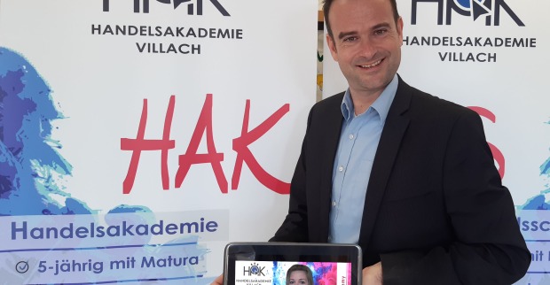 HAK Villach-Direktor Florian Buchmayr | Credit: HAK Villach