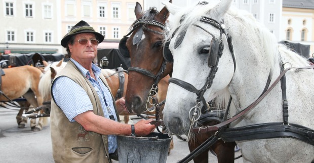 Fiaker am Residenzplatz | Credit: Neumayr