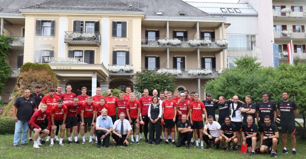 Spitzenteam Spartak Moskau zu Gast im Warbaderhof