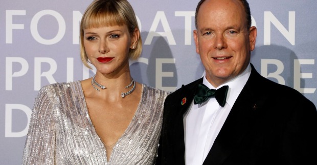 Charlene und Albert von Monaco