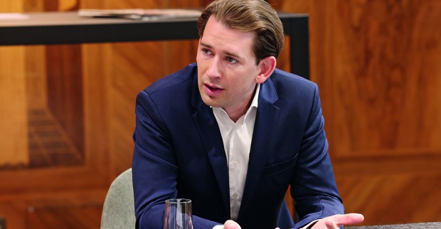 Sebastian Kurz im Gespräch mit dem Weekend Magazin