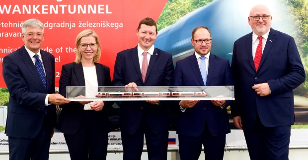 Delegation aus Österreich und Slowenien