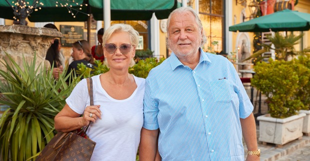 Hannes Kartnig mit seiner Frau Claudia