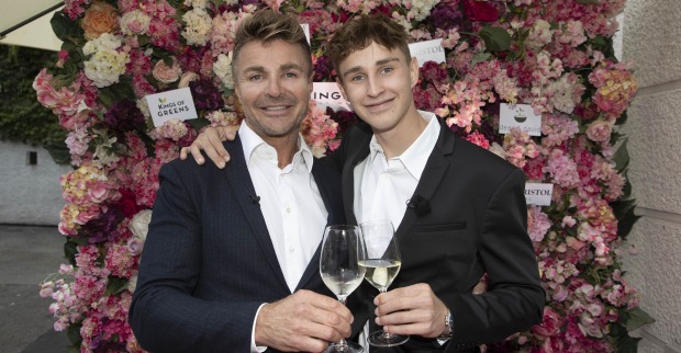 Leo Hillinger und Sohn Jack | Credit: Andreas Kolarik