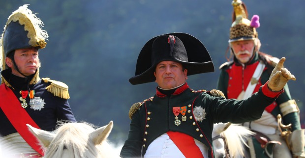 Napoleon in Waterloo | Credit: Gong Bing Xinhua / Eyevine / picturedesk.com