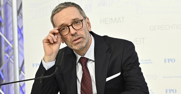 FPÖ-Bundesparteiobmann Herbert Kickl