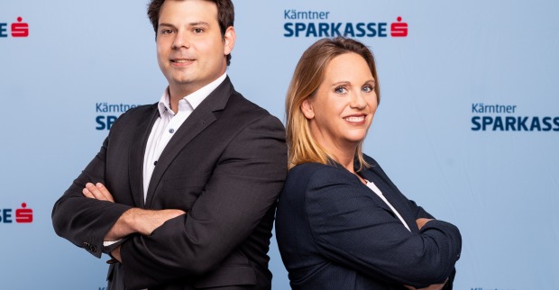 Gilbert Blechschmid und Nina Kalt-Miklin