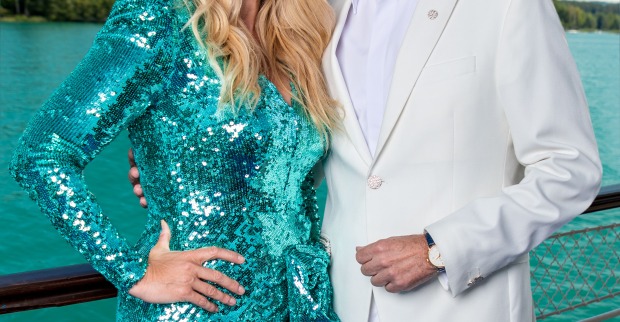 Barbara Schöneberger und Alfons Haider
