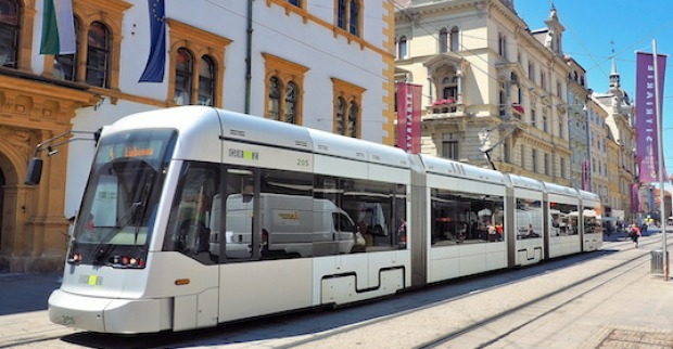 Straßenbahn in Graz