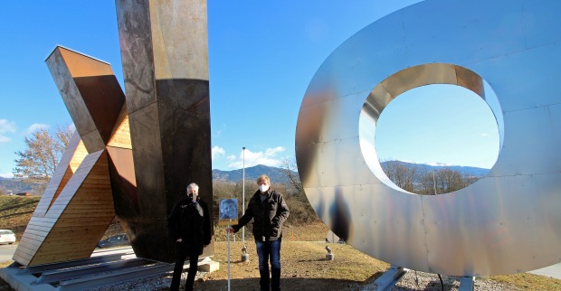 Kunstwerk in Wolfsberg